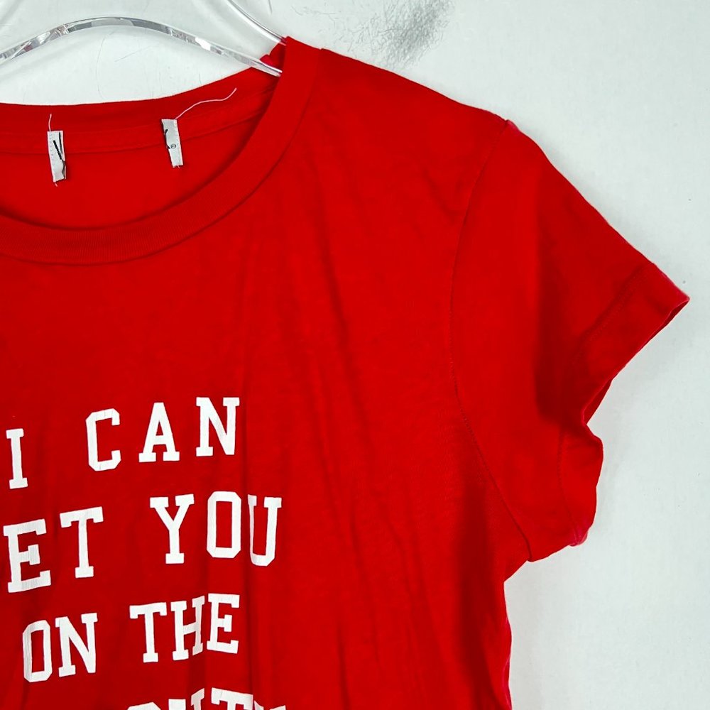 NWOT Wildfox I Can Get You On The Naughty List T-Shirt Christmas Size Small NEW - Picture 4 of 10